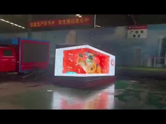 P4 P5 Ad Digital Billboard Mobile LED Display Truck Outdoor Full Color Met Generator