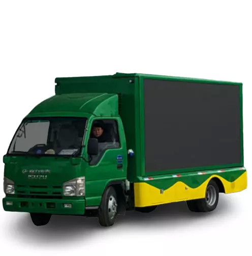 1.5m van de LEIDENE Mobiele LEIDENE Aanplakbordvrachtwagen 98hp P5 P6 P4 Vertoningsvrachtwagen voor Live Shows