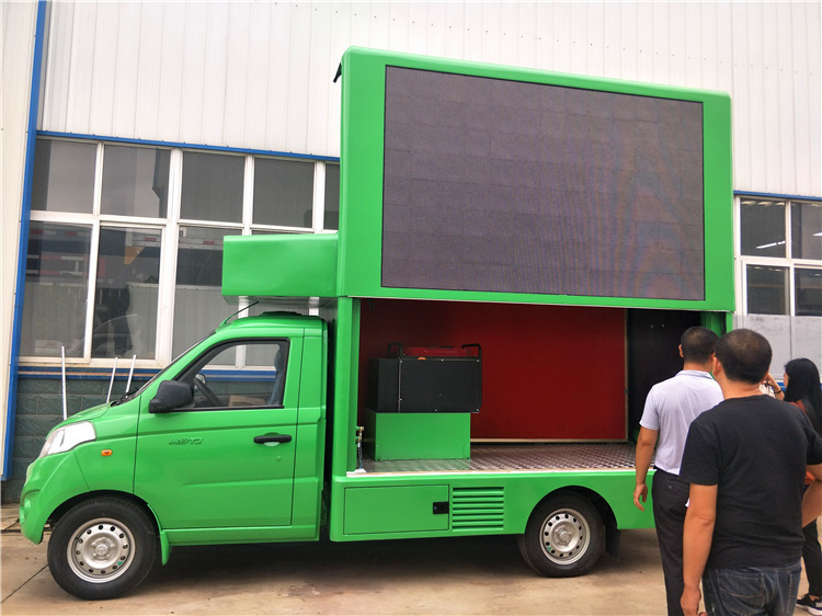 Foton Mobiele LEIDENE Vrachtwagenp3 P4 Mobiele LEIDENE het Schermvrachtwagen 4 Wielen Kleine Grootte