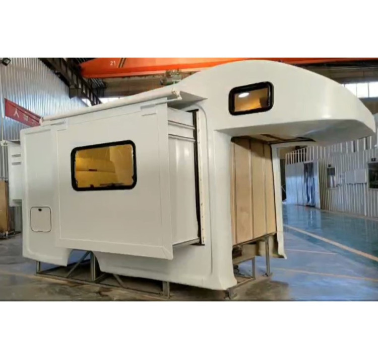 De aangepaste Witte Opgezette Doos van Kampeerautoshell body luxury decoration assembling rv