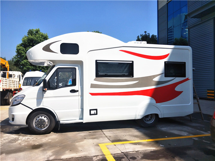 Automatische Transmissierv Caravan Van Foton, Glasvezel Openlucht het Kamperen Verfraaide Auto