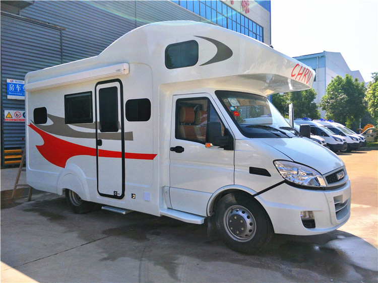 Automatische Transmissierv Caravan Van Foton, Glasvezel Openlucht het Kamperen Verfraaide Auto