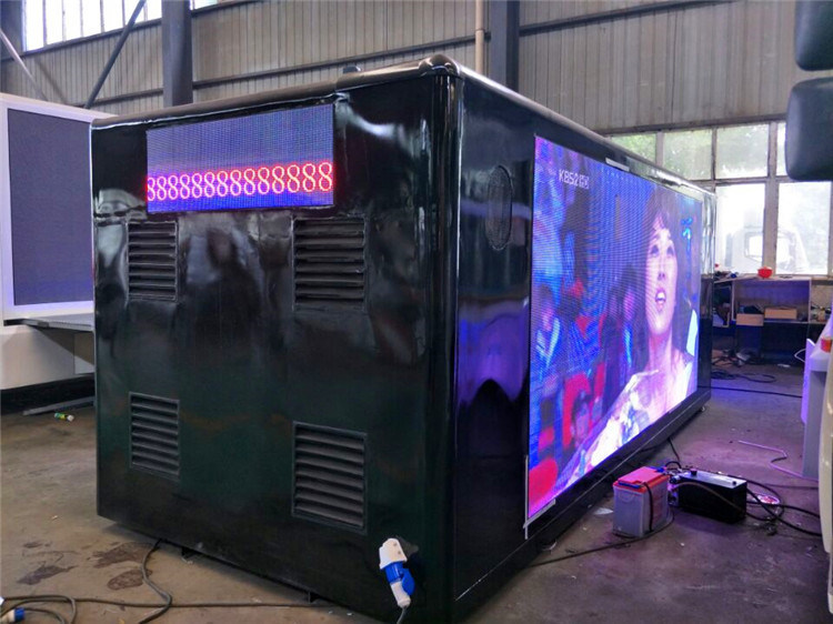 SMD-LEIDENE Mobiele Aanplakbordvrachtwagen 18FT de Video Volledige Kleur van de het Schermvrachtwagen