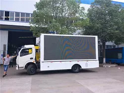 Vrachtwagen 4800*2080mm, Mobiele Correcte Waterdichte het Stadiumvrachtwagen van het Dongfeng Mobiele Grote Scherm van 4*2