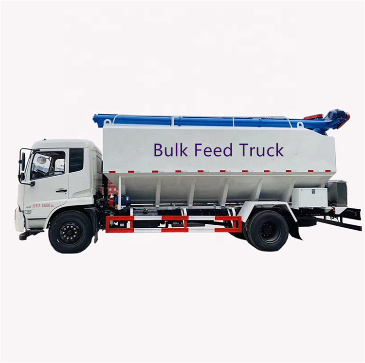 10 Ton Bulk Feed Truck Delivery-het Type van Vrachtwagen90km/h 4x2 Diesel