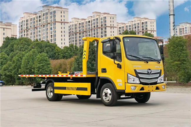 5 ton Winkel sleeptruck FOTON Aumark 4*2 goedkope flatbed sleeptruck te koop