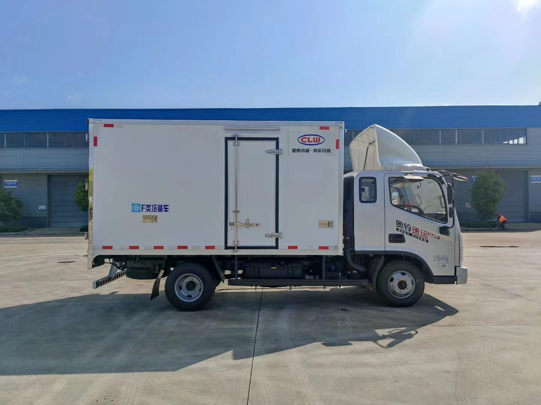 China Factory 3,5 ton Foton mini ijsvriezer Euro 6 koeltruck