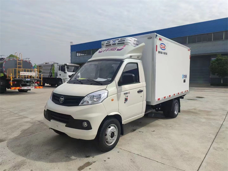 6 Kleine de Diepvriezervrachtwagen van wielfoton Mini Refrigerator Truck 110km/H in Doubai