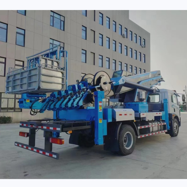 140KW luchtvrachtwagen 6 van het het Werkplatform Gereden EURO Diesel 3 Emmervrachtwagen
