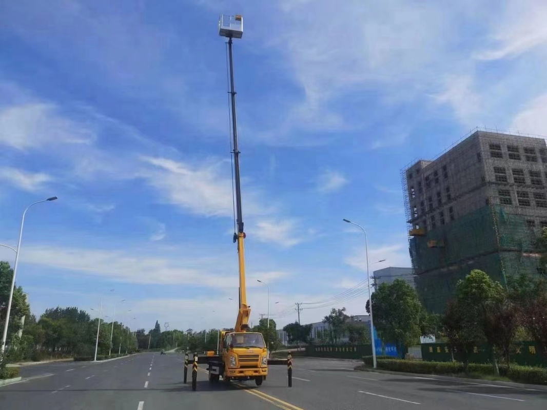 4×2 Bucket Lift Truck 116 pk Werktuig voor hoge hoogte Euro 6 Luchtplatform Truck