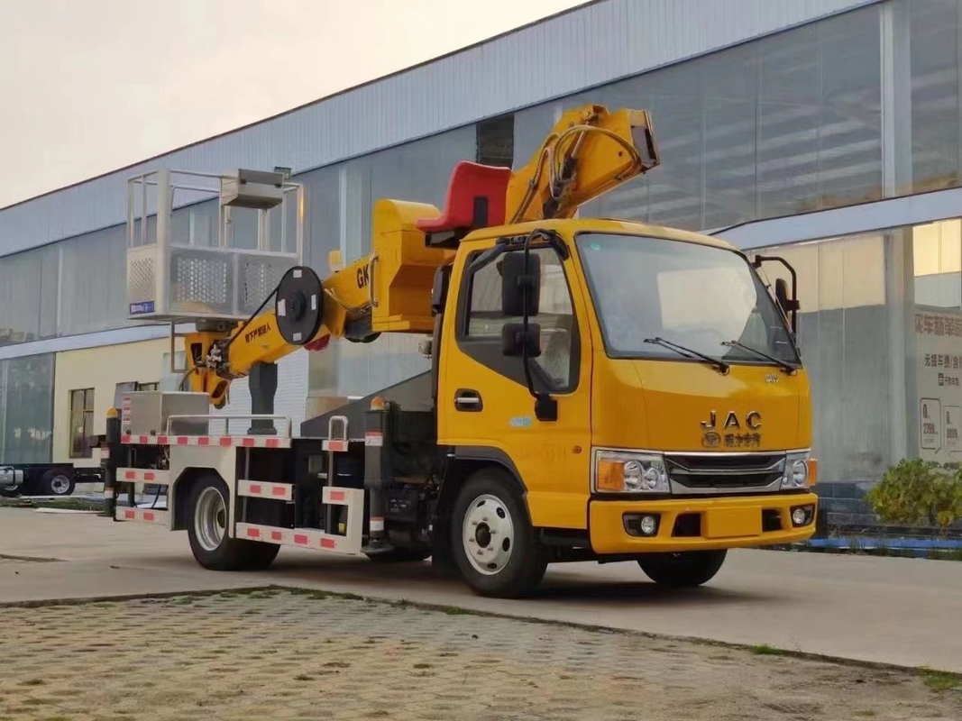 21m van de het Platformvrachtwagen 200kg van het Emmer Luchtwerk Telescopische de Hoge Hoogte Werkende Vrachtwagen