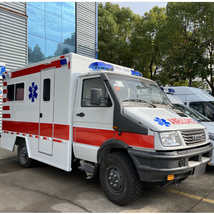 Professionele van de Auto4x4 Aandrijving van de Noodsituatieziekenwagen Type EURO 5 Iveco Ziekenwagen