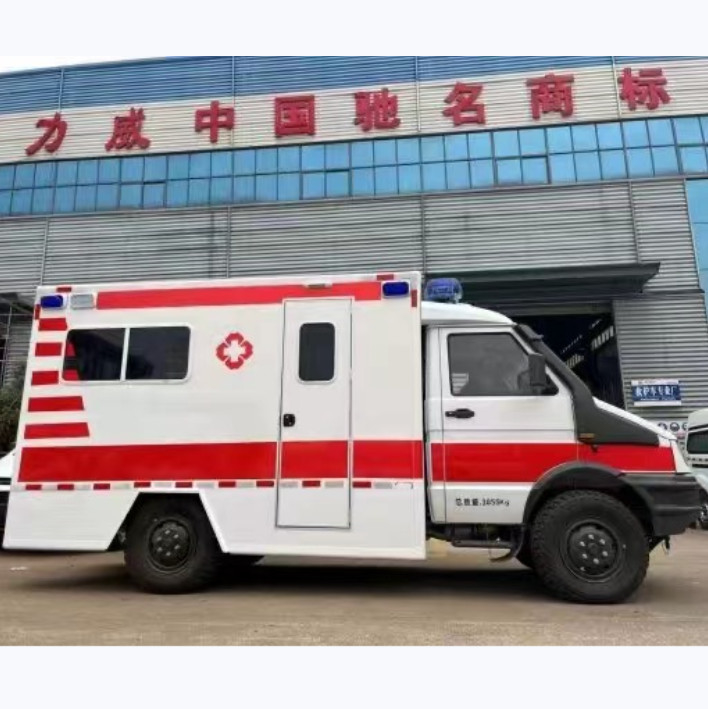 130 km/u ziekenhuis ICU voertuig IVECO transport ambulance voor spoedeisende medische diensten