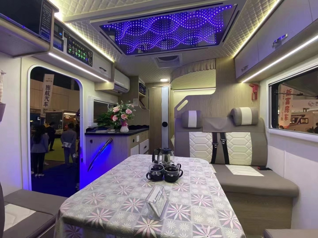 Roro / Bulk Ship Naakt met Waxing RV Camper Op maat van uw behoeften