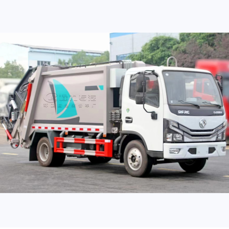 2023 Nieuwe Dongfeng Min vuilniswagen te koop 7m3 Compactor vuilniswagen