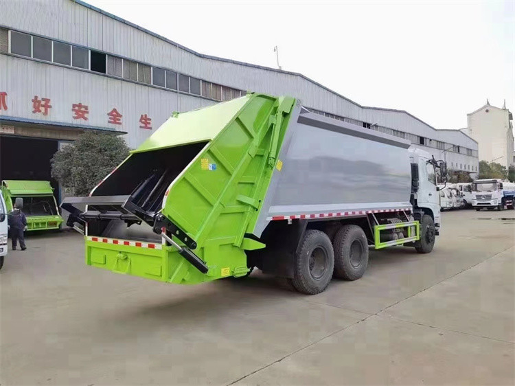 Kleine vuilniswagen 6 stukken vuilniswagen met één reserveband versnellingsbak 1 achteruitgang