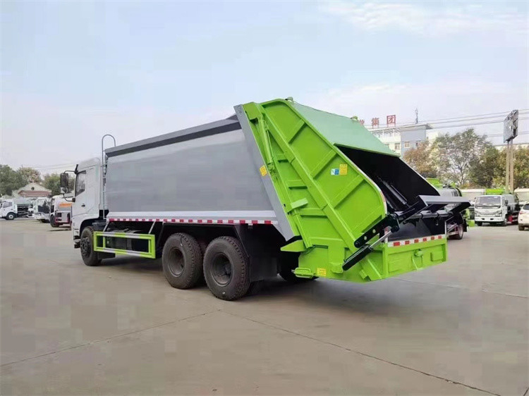 Vuilniswagen Wassen Dongfeng 5995 Kg Compactor Vuilniswagen Met Carbon Steel Chassis