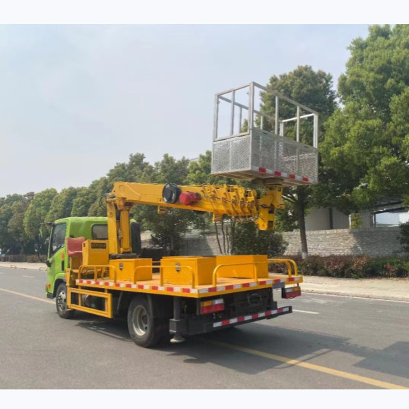 Links- of rechtshandig aandrijven Aerial Work Platform Truck 3360mm Wheel Base