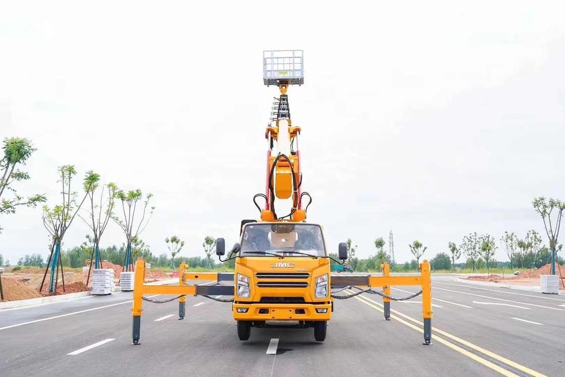Euro 5 4*2 Diesel Aerial Work Platform Truck Superieure prestaties met JMC-motor