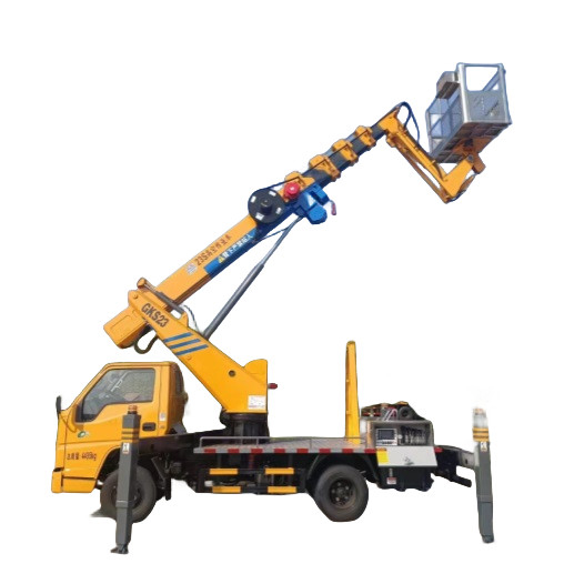 115 pk 4x2 aandrijflijn Hoogheffingsplatform Truck voor eenvoudige bediening