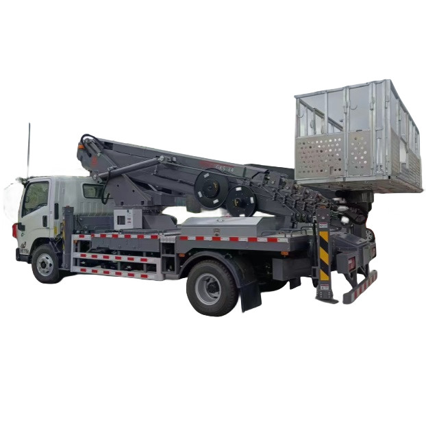 Telescopische luchtwerktruck met maximale werkhoogte van 23 m