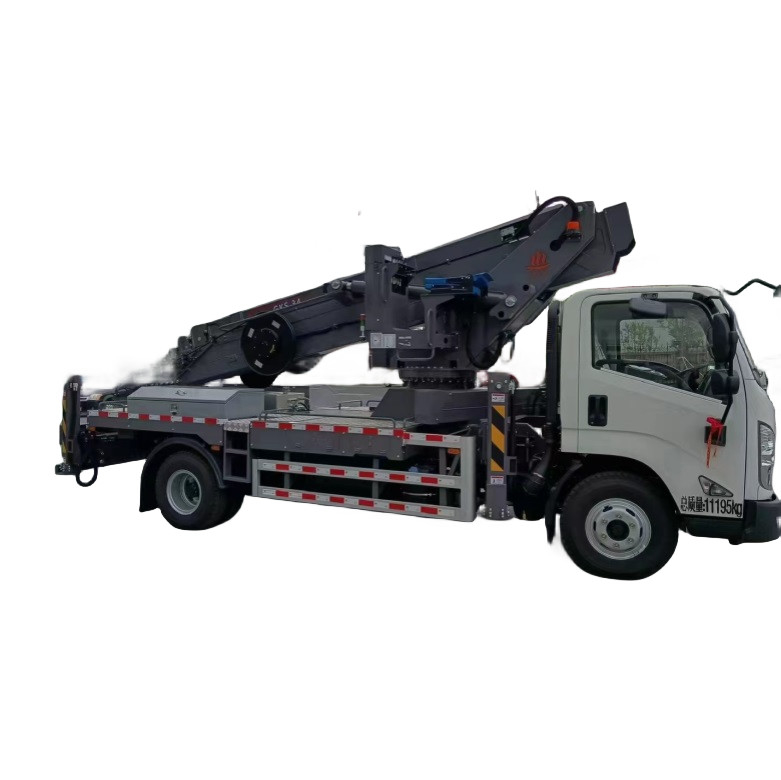Telescopische luchtwerktruck met maximale werkhoogte van 23 m