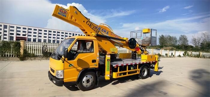 132 pk Euro 5 Aerial Work Platform Truck van Dongfeng veelzijdig en efficiënt