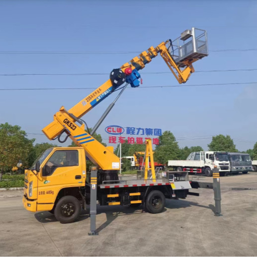 23m luchtwerkplatform Truck met QuanChai Q23-132E60 2.89L Verplaatsing