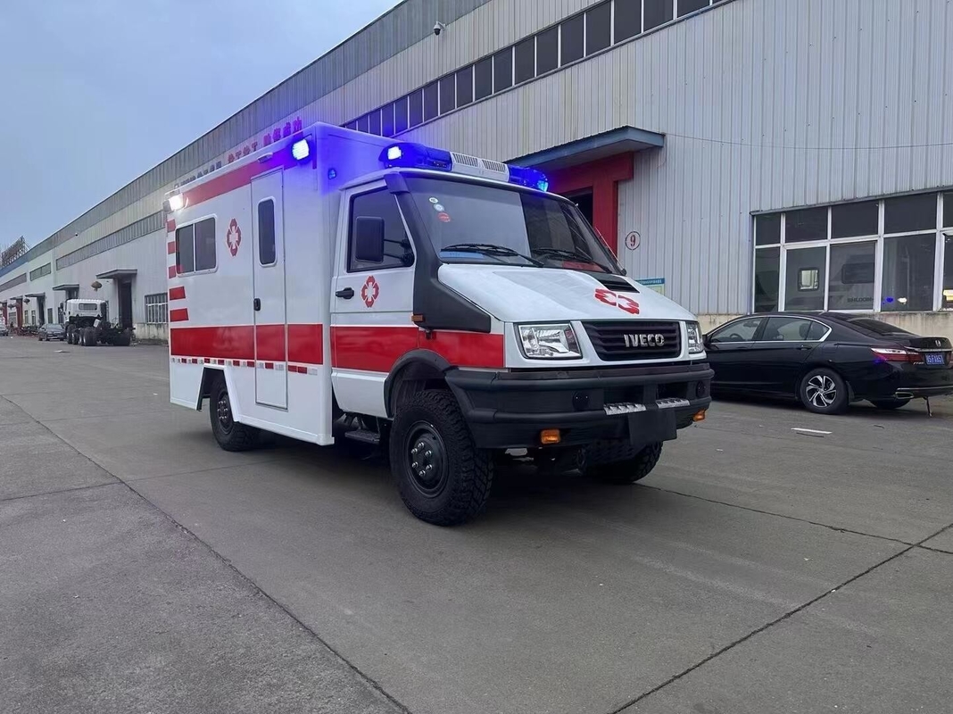 Icu-ambulance-snelzorgwagen met Euro 5 emissie-norm en 2287 ml verplaatsing