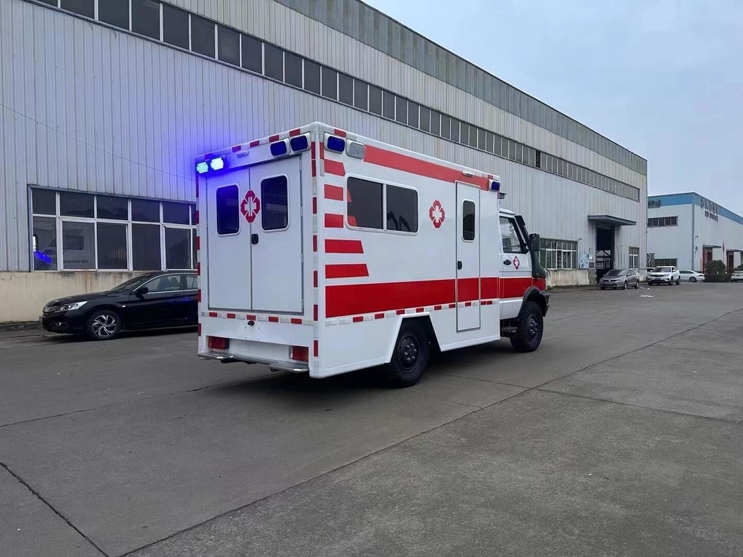 Prijs 2287 ml Verplaatsing Nood ambulancewagen - 5670 × 2011 × 2726 mm Algemene afmetingen