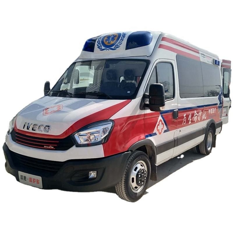 LHD/RHD noodambulance met 195/75R16LT banden en aandrijving Type 4x2 ambulance voertuig te koop