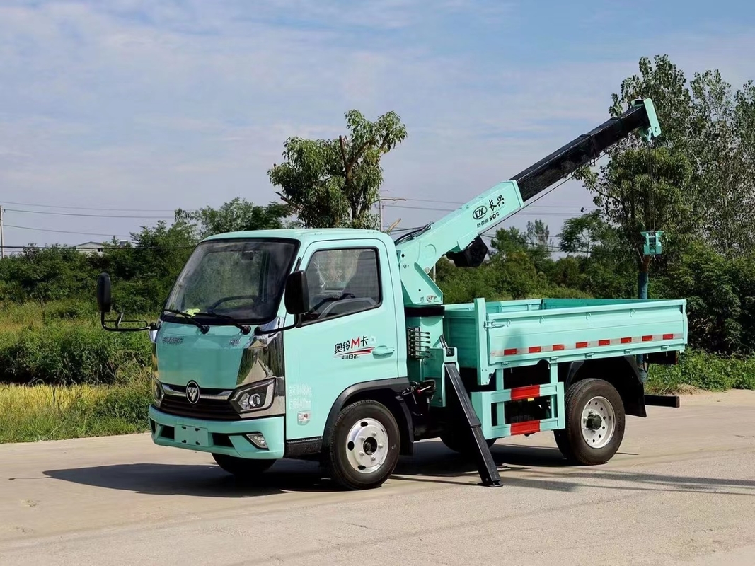 850-1150 mm Installatie Ruimtewagen Gemaakte kraan met rechte 4-arm telescopische boom
