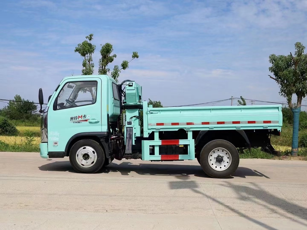 850-1150 mm Installatie Ruimtewagen Gemaakte kraan met rechte 4-arm telescopische boom