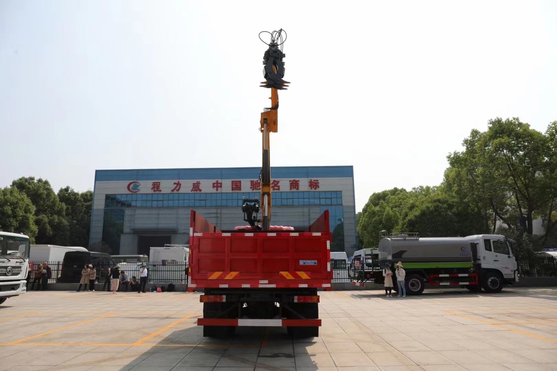 2023 3 ton Mini rechte telescopische kraan Truck gemonteerde kraan Maximale snelheid 90 Km/H