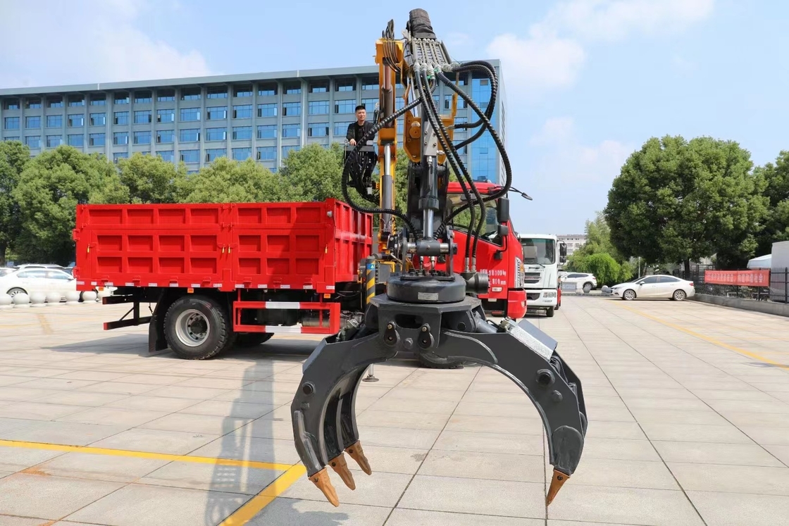 2023 3 ton Mini rechte telescopische kraan Truck gemonteerde kraan Maximale snelheid 90 Km/H
