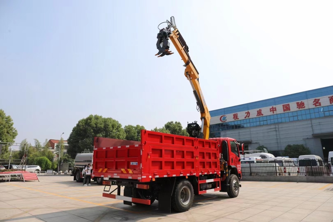 Euro 5 Nieuwe stand Truck Mounted Crane Voor Kran Truck met Truck Crane