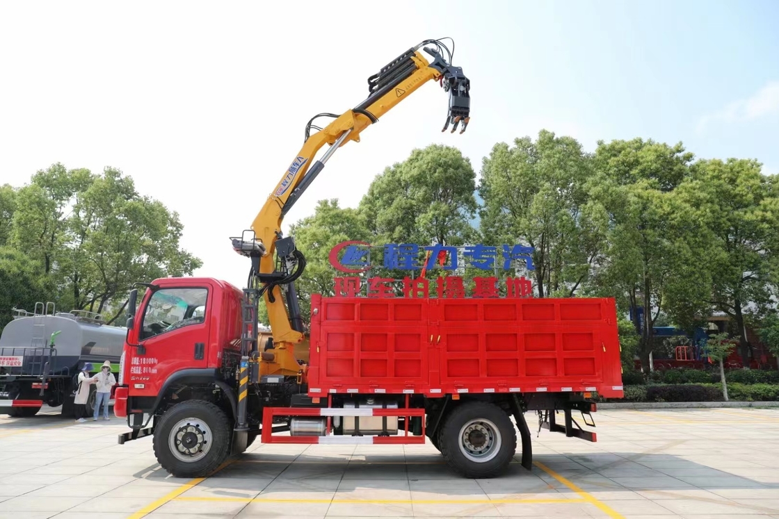 Euro 5 Nieuwe stand Truck Mounted Crane Voor Kran Truck met Truck Crane