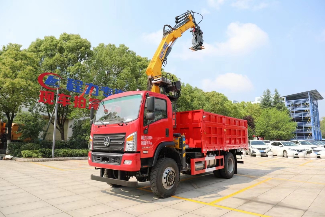 Euro 5 Nieuwe stand Truck Mounted Crane Voor Kran Truck met Truck Crane