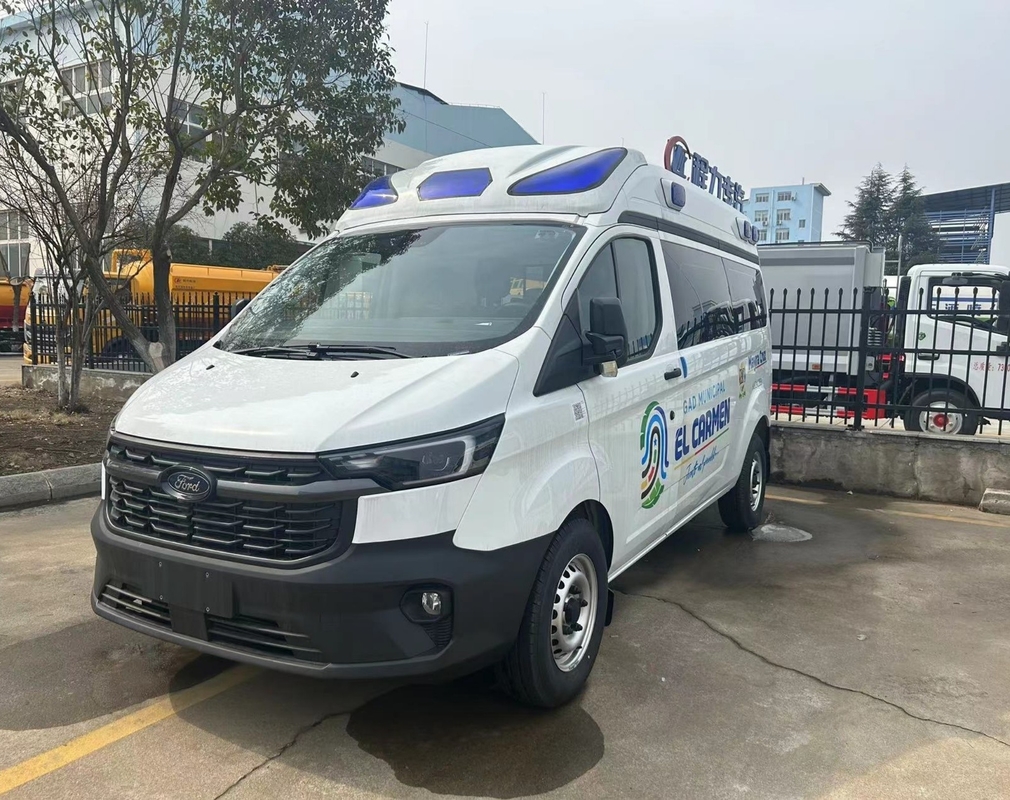 145 km/uur nooddienst diesel ambulance te koop met type 215/75r16lt