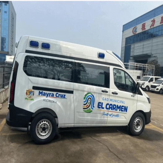 145 km/uur nooddienst diesel ambulance te koop met type 215/75r16lt