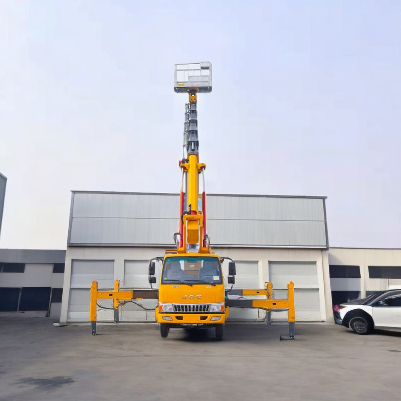 JAC hoogheftruck 1000 kg Liftgewicht 5-versnellingen handgeschakelde versnellingsbak 13,5m Werkkracht