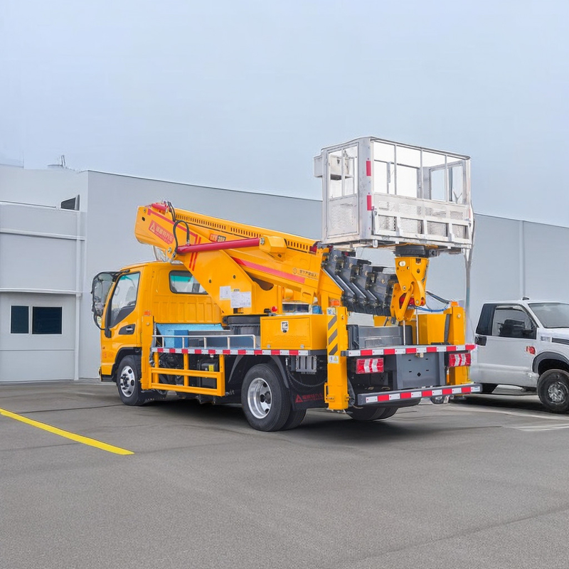 JAC hoogheftruck 1000 kg Liftgewicht 5-versnellingen handgeschakelde versnellingsbak 13,5m Werkkracht