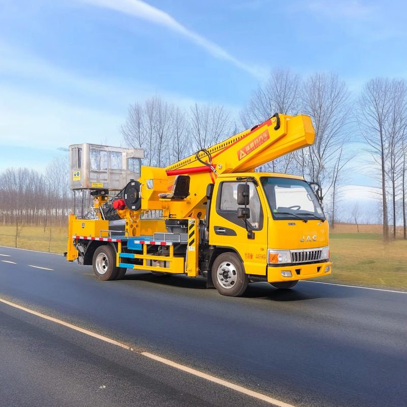 JAC hoogheftruck 1000 kg Liftgewicht 5-versnellingen handgeschakelde versnellingsbak 13,5m Werkkracht