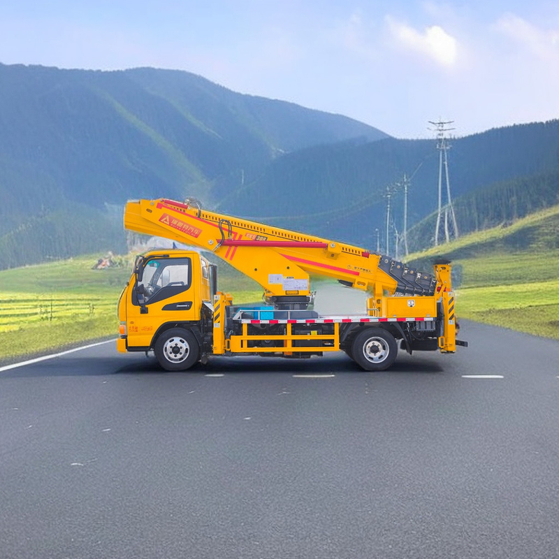 JAC hoogheftruck 1000 kg Liftgewicht 5-versnellingen handgeschakelde versnellingsbak 13,5m Werkkracht