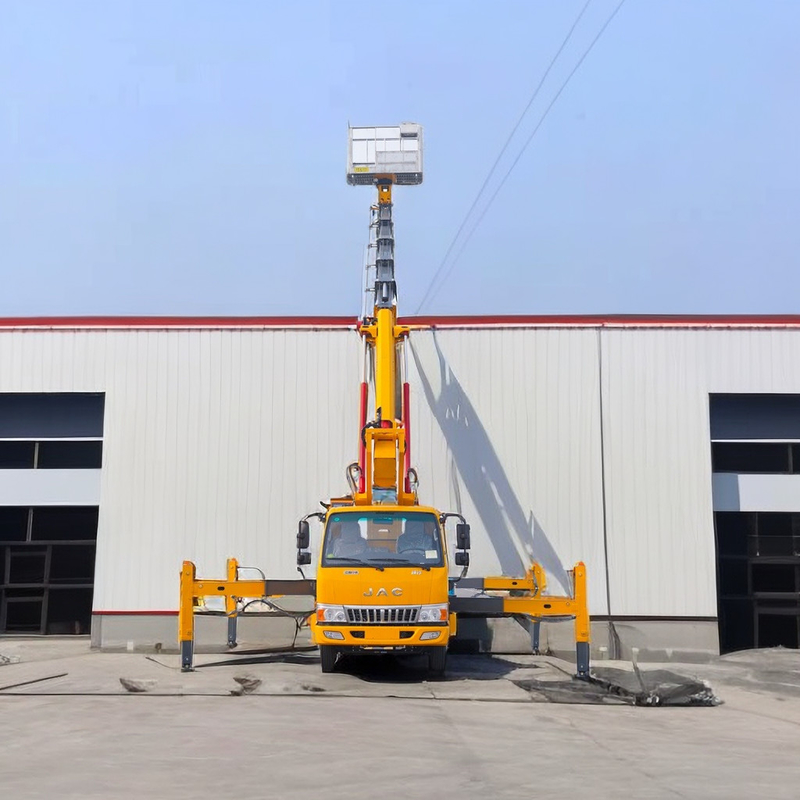 Vliegtuig met afstandsbediende/handmatige luchtplatform met niveaudetector 1000 kg hefgewicht Dieselbrandstof