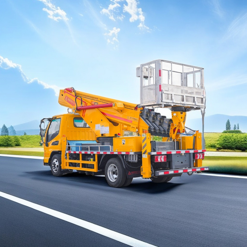 Vliegtuig met afstandsbediende/handmatige luchtplatform met niveaudetector 1000 kg hefgewicht Dieselbrandstof