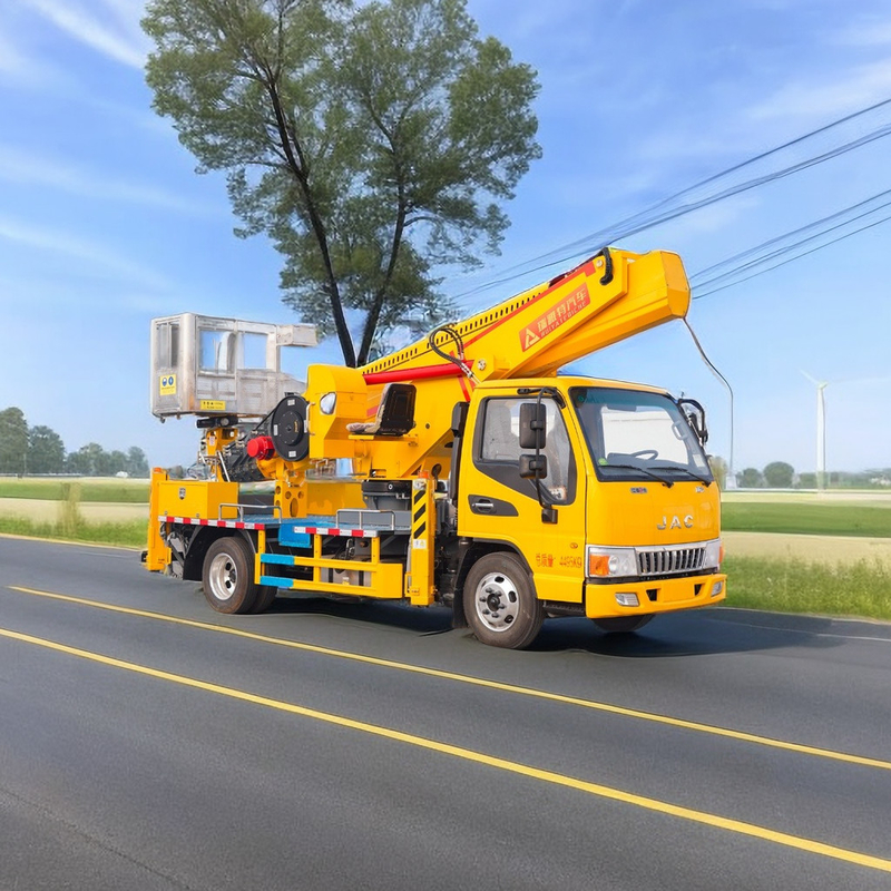 Vliegtuig met afstandsbediende/handmatige luchtplatform met niveaudetector 1000 kg hefgewicht Dieselbrandstof