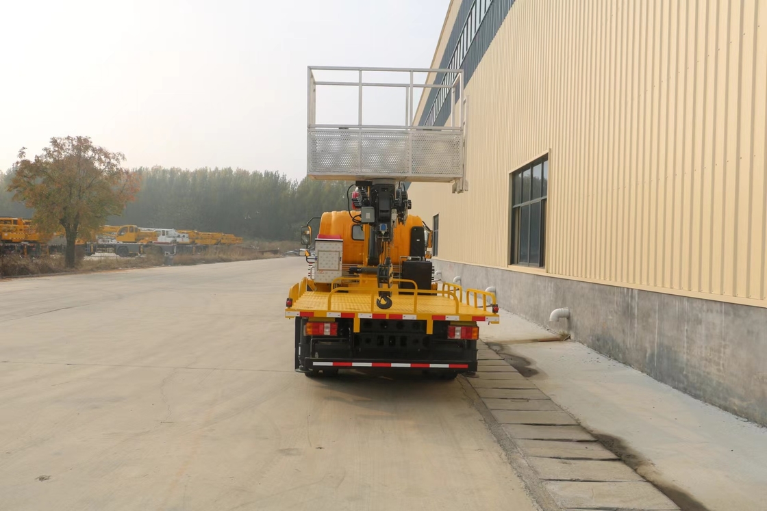 Telescopisch platform vrachtwagen 21 meter HOWO Brand Boom Lift Cherry Picker Truck