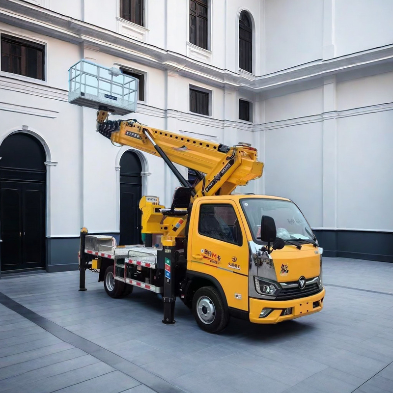 EURO 5 Foton 4*2 Werkplatform op voertuig gemonteerd 24 Meter luchtplatform Truck gemonteerd