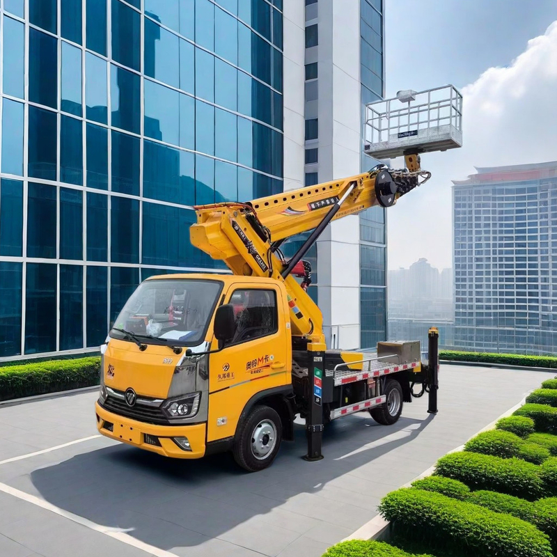 EURO 5 Foton 4*2 Werkplatform op voertuig gemonteerd 24 Meter luchtplatform Truck gemonteerd